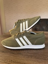 Adidas Originals Los Angeles Green Trainers Sneakers UK Size 10