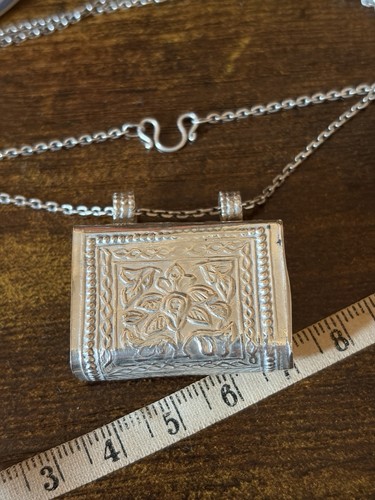 Antique silver afghan - antique,