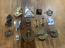 Job Lot Of ( Mostly) British Military Badges. King And Queen Crowns WW1 @ WW2