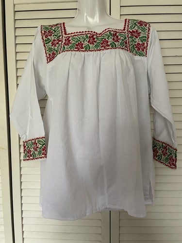 Hand made mexican blouse - mexican, blouse.