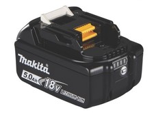 Makita 632F15-1 5Ah Rechargeable Batteries - Black