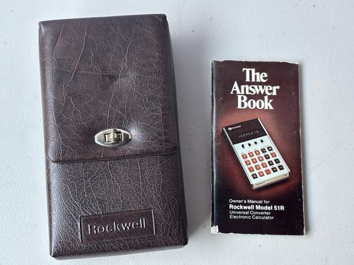 Rockwell calculator 51r case - rockwell, &