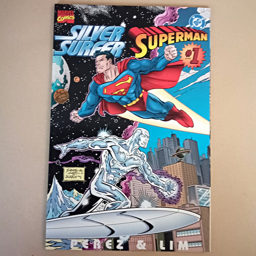 Silver surfer superman 1 - silver,