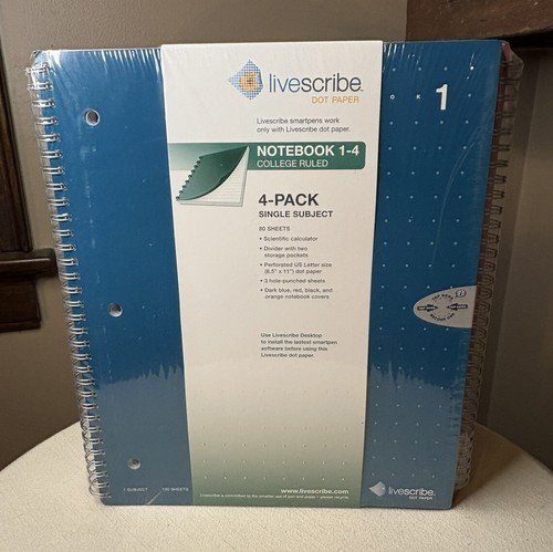 Sealed livescribe dot paper - livescribe,
