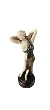 Aphrodite Art Deco Statue Marked F. Preiss Reproduction Piece