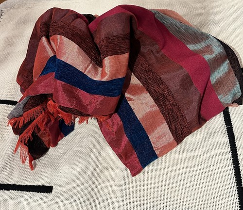 Moroccan silk blanket-