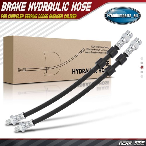 Brake hoses rear for - 2x,