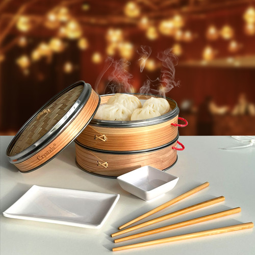 Inch organic dim sum bamboo - inch,