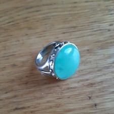 Jade Genuine Stone Unisex Ring