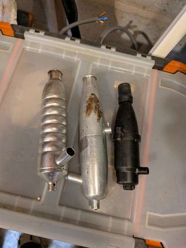 Job lot nitro exhausts and - lot,