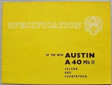 AUSTIN A40 Mk II SALOON &