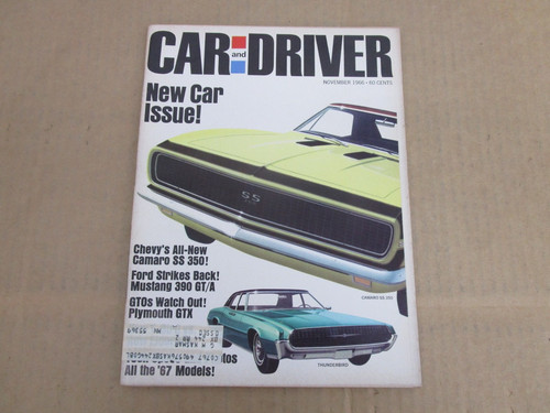 Car and driver - and, nov