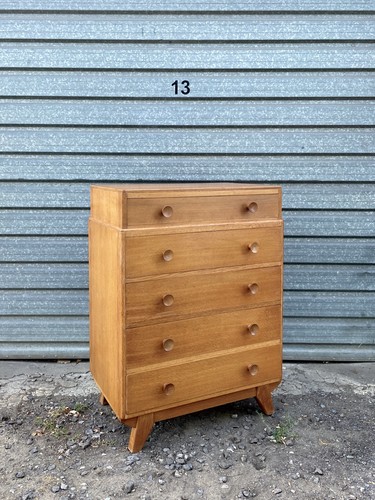 Midcentury modern golden oak - modern,