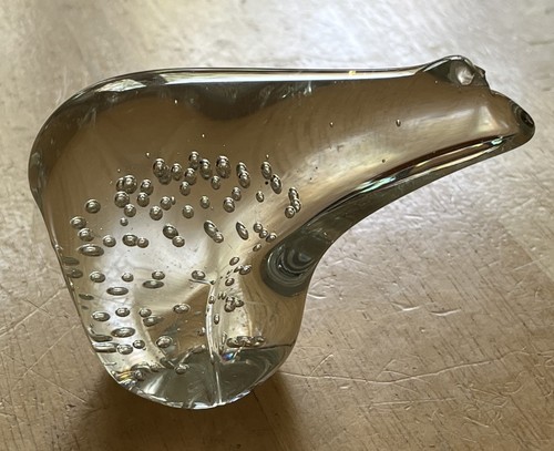 Clear bubble glass - glass, polar