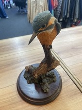 VINTAGE KINGFISHER STATUE COUNTRY ARTISTS CA 85