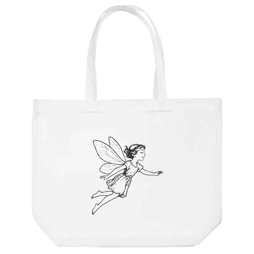 Flying fairy shopping tote - fairy',