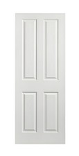 White internal door - white,