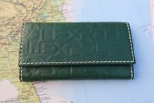 New Rolex green leather key case holder Rolex 3D monogram logo collectible rare