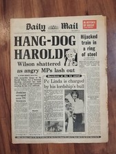 Newspapers 1975 Oct - Dec back issues 50th Birthday Gift Tabloid and Broadsheets