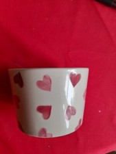 Emma Bridgewater Candle filled Pot in Pink Heats pattern.   A  rare item *
