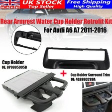Rear armrest water cup - rear,
