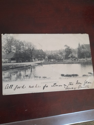 Old postcard chiddingfold - old,