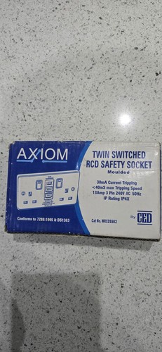 Axiom white twin - white, rcd