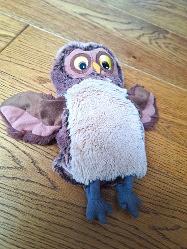 Ikea owl hand puppet - ,