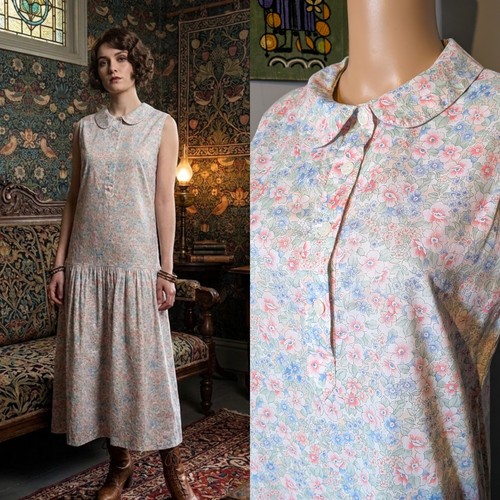 Vintage viyella drop - drop, waist