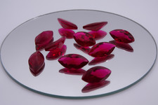 RED RUBY MARQUISE CUT CORUNDUM LOOSE GEMS #8 - 3MM X 6MM