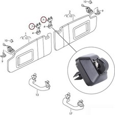 Fit toyota sun visor - toyota,