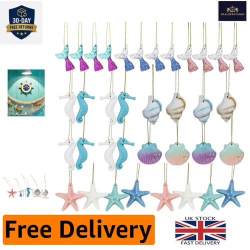 Pcs colorful resin seaside - 36,