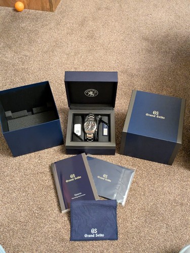Grand seiko gmt sbgn029g gents - seiko,