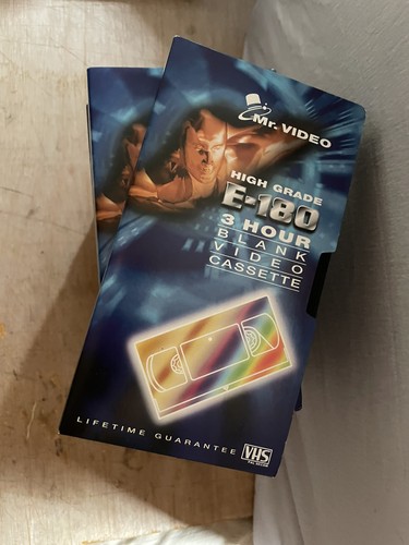 Blank hour e180 vhs - hour,