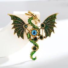 Enamel and rhinestone - enamel,