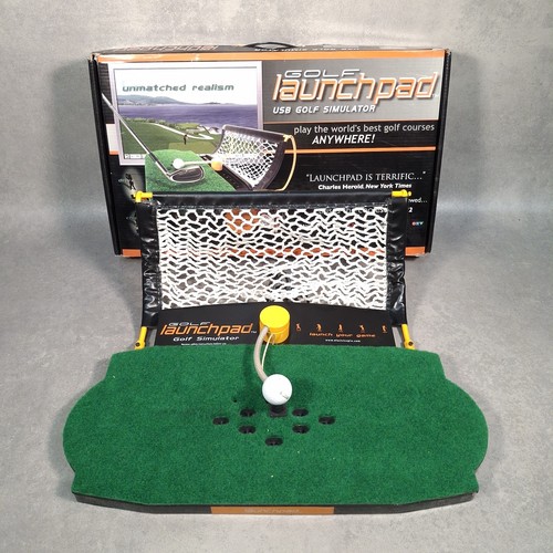 Electric spin golf launch pad - electric,