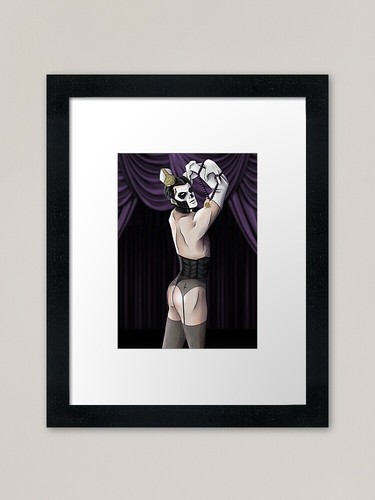 Bit burlesque framed - bit, art