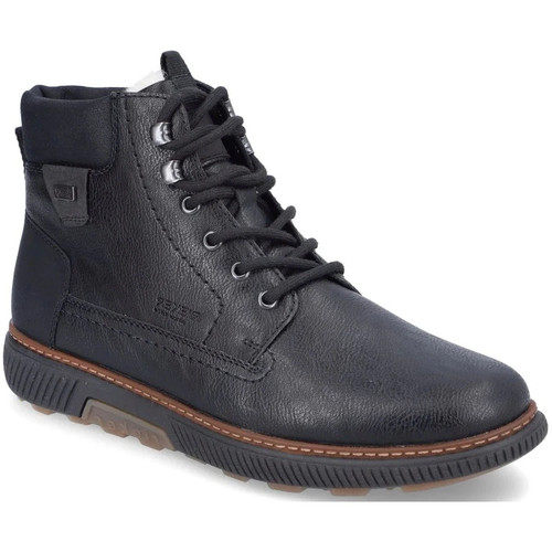 Rieker men black ankle boots - rieker,
