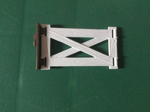 Playmobil white fence - white, for