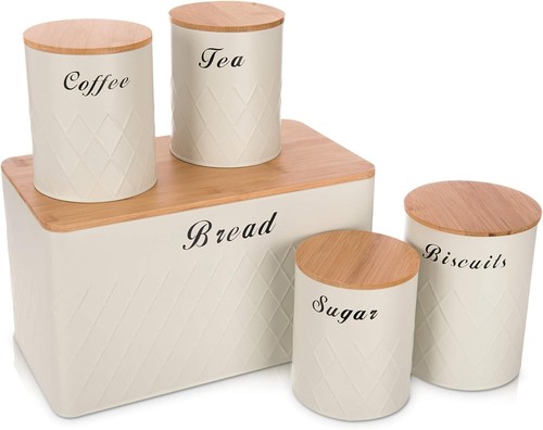 Kitchen storage tins canisters - storage,