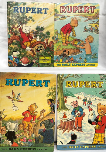 Rupert bear annuals - rupert, 4