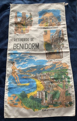 Vintage 1970s tea towel - vintage, wall