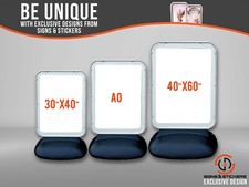 Sentinel Pavement Shop Sign Board Outdoor Path Street Advertising Display