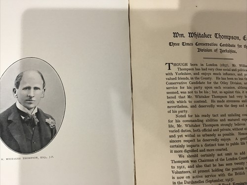 Yorkshire leaders c1915 - -,