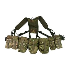 British Army MTP PLCE Webbing Set with DPM Yoke, Belt and Pouches