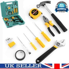 16PCS DIY Household Hand Tool Kit Set Home With Organiser Basic Tools Box GB