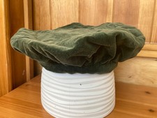 GREEN VINTAGE BERET TYPE LADIES' HAT