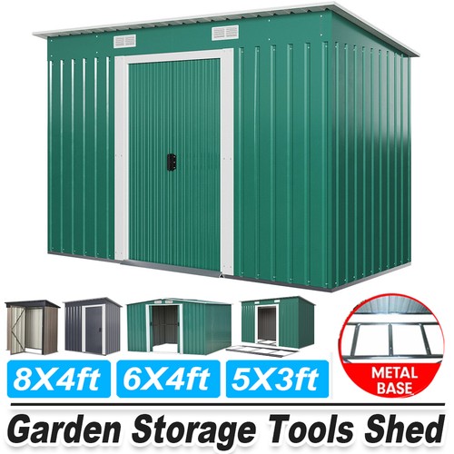 Metal garden shed 8 - garden,