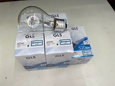 5x 60w Light Bulbs Edison