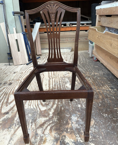 Brown dark wood - brown, dining